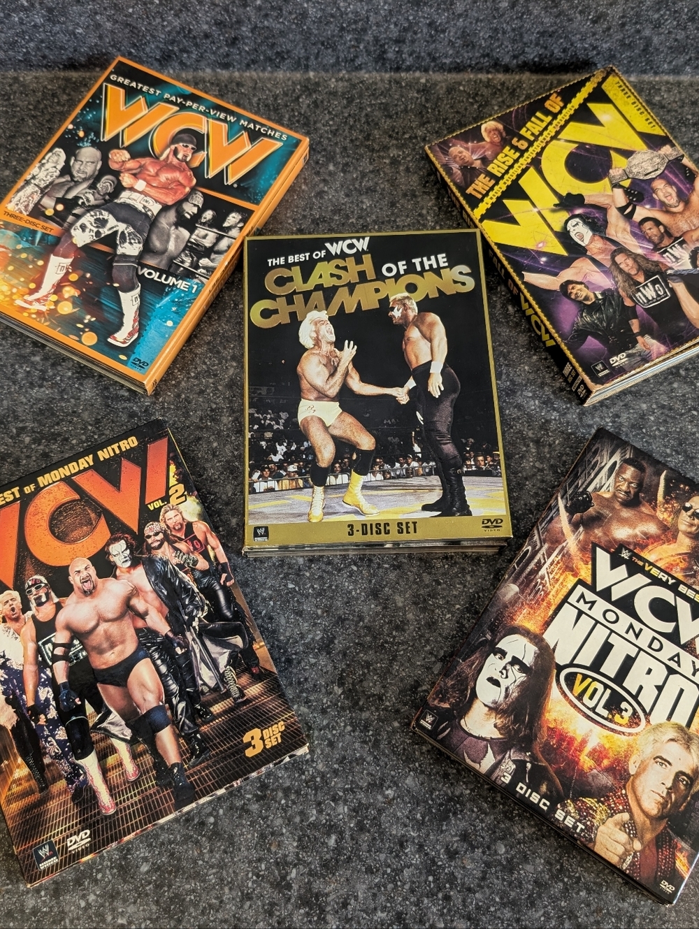 Bundle Of WCW DVDs